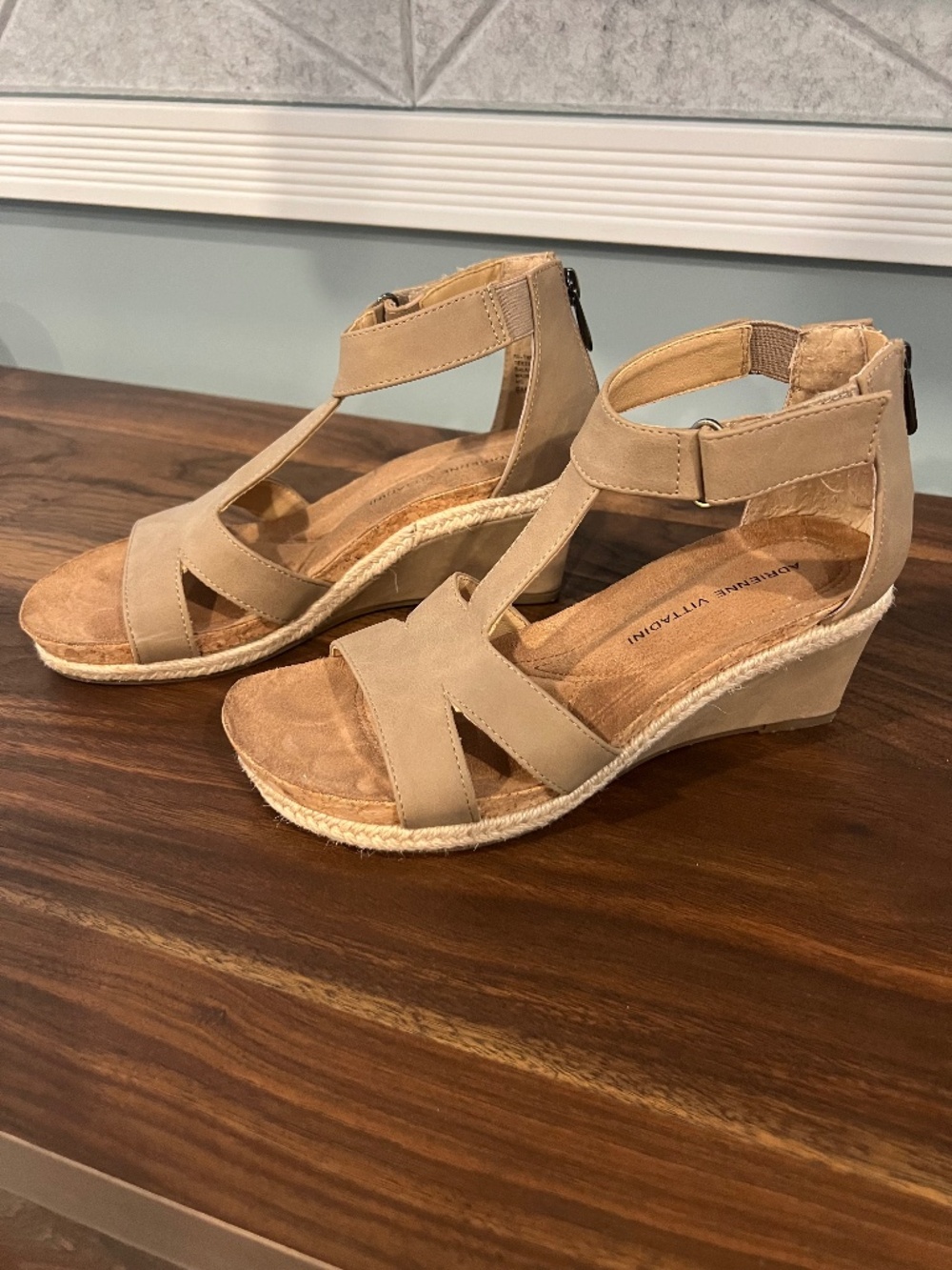 Adrienne Vittadini Wedge Sandals